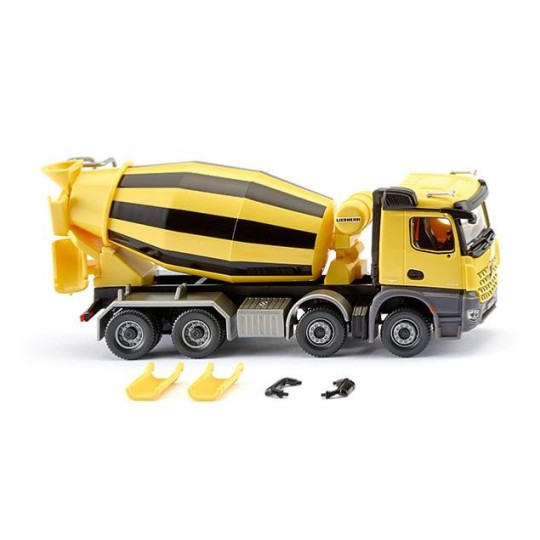 Sai_2788-Wiking 068149 Truck, concrete mixer, MB Actros, Liebherr