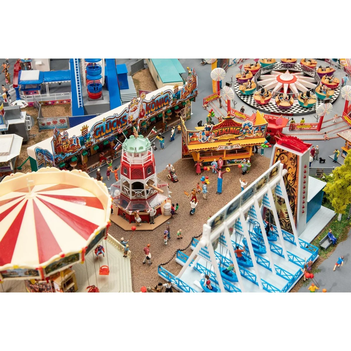 Faller 140460 Model Kit, Fairground Kit