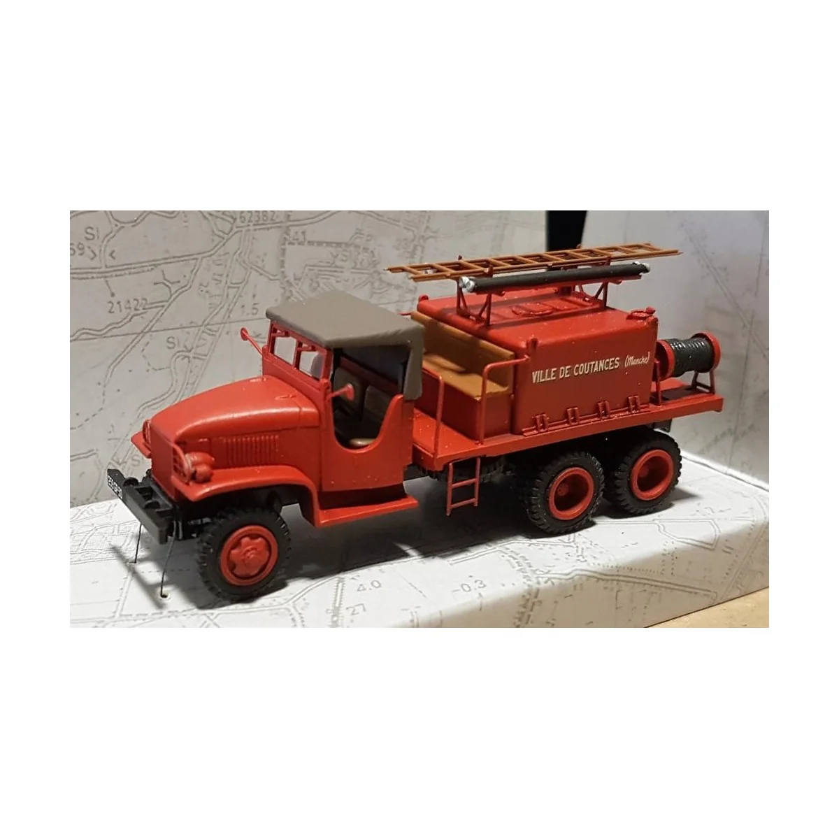 Ree Modeles CB 083 GMC Fire Truck, canvas cab, Coutances - CB-083