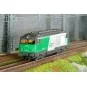 MB-241.S-Ree Modeles MB241.S BB 67471 diesel locomotive, without louvers, FRET livery, SNCF, Longueau depot, digital sound, smoke
