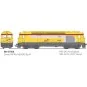 MB-242-Ree Modeles MB242 BB 67608 diesel locomotive, INFRA livery, SNCF, Nevers depot