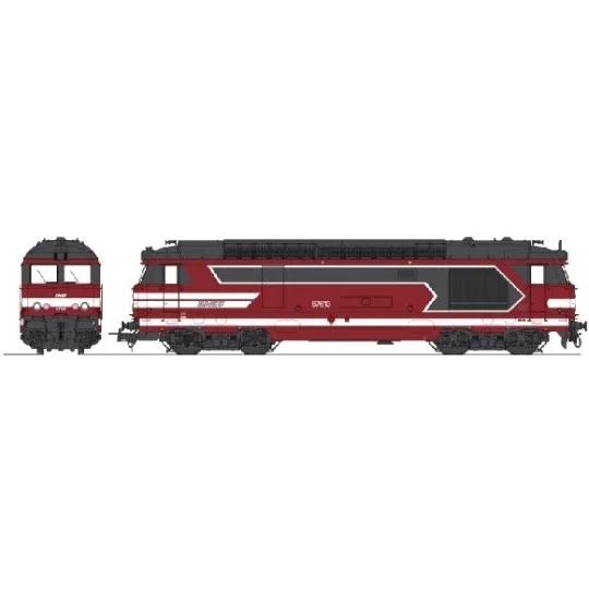 MB-243.S-Ree Modeles MB243.S BB 67613 diesel locomotive, Capitole CMR livery, SNCF, digital sound, smoke
