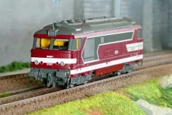 Ree Modeles MB243.S Locomotive diesel BB 67613, Livrée Capitole CMR, SNCF, digital sonore, fumée Ree Modeles MB-243.S - 1