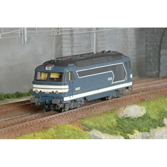 MB-248.S-Ree Modeles MB248.S BB 67550 diesel locomotive, Nouille logo, SNCF, Nevers depot, digital sound, smoke