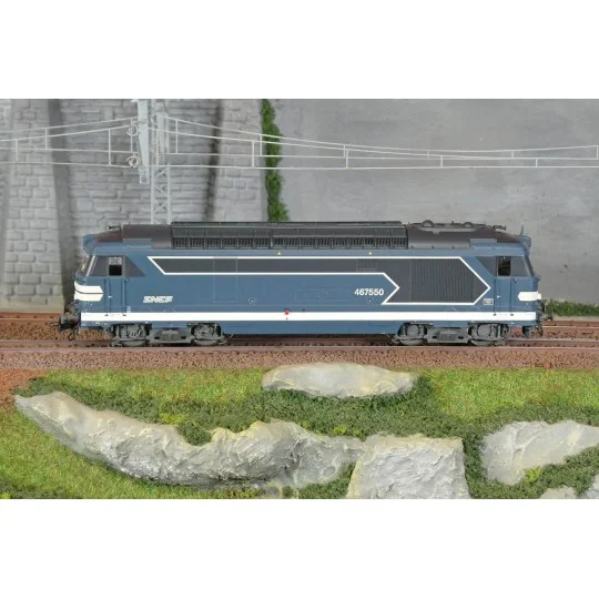 MB-248-Ree Modeles MB248 Locomotive diesel BB 67550, Logo Nouille, SNCF, dépôt Nevers