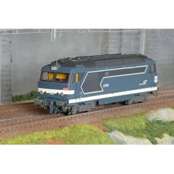 Ree Modeles MB250.S Locomotive diesel BB 67590, Logo Casquette/Carmillon, SNCF, digital sonore, fumée Ree Modeles MB-250.S - 1