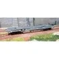 Lsm_30136-Ls Models 30136 Wagon plat porte conteneur KB NOVATRANS, gris bleu