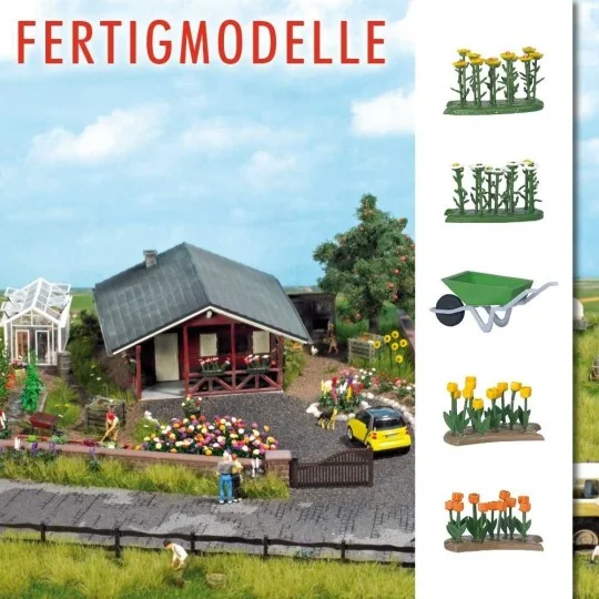 Busch_1231-Busch 1231 Tulips & Daisies, Mounted