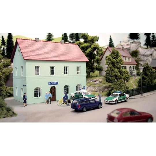 Piko_61836-Piko 61836 Model Kit, Police Station