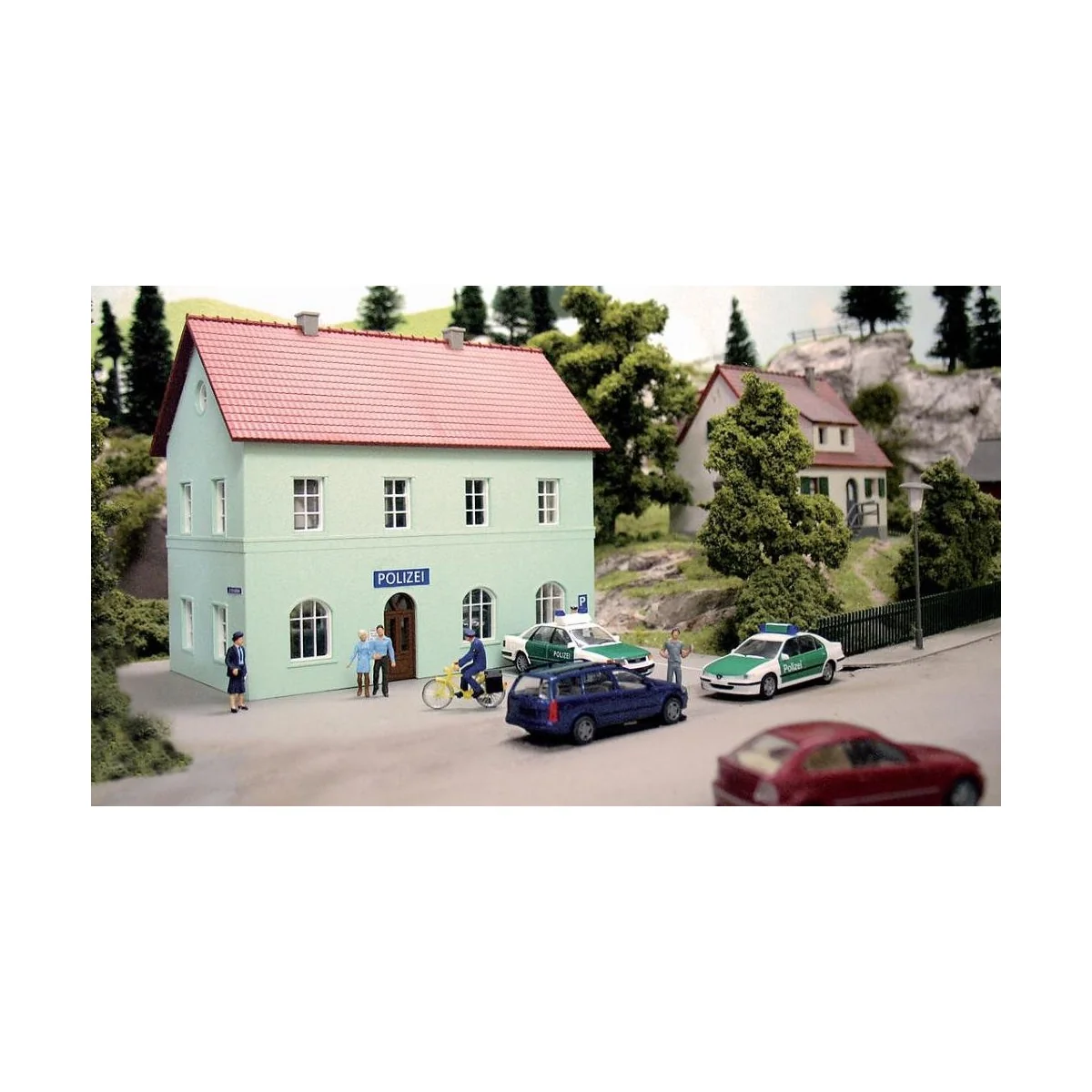 Piko 61836 Model Kit, Police Station - Piko_61836 Piko 61836 Model Kit, Police Station - Piko_61836
