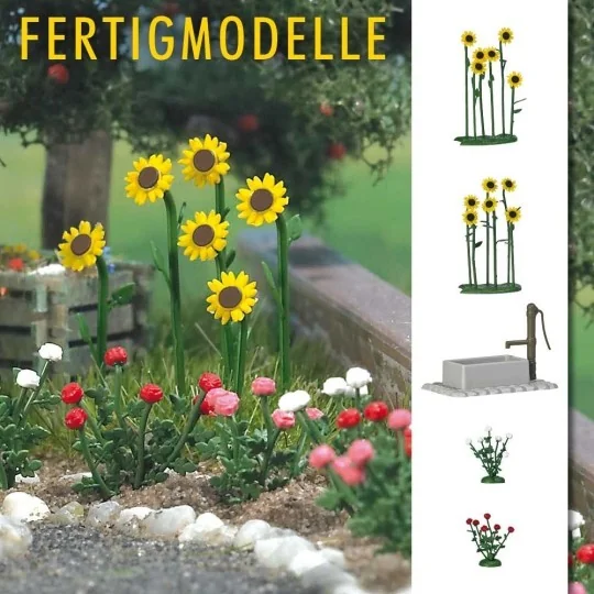 Busch_1232-Tournesols & Roses, montées - Busch 1232