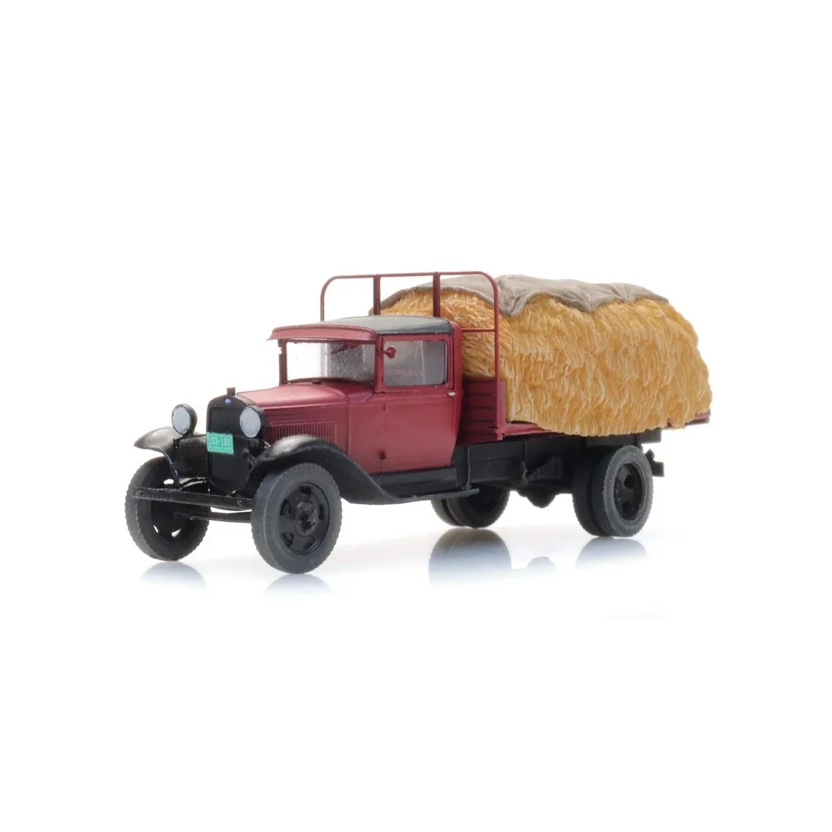 Artitec 387.502 Ford Model AA flatbed truck with hay load - Arti_38...