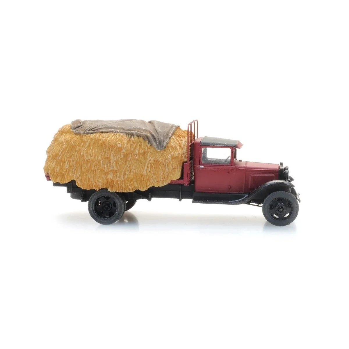 Artitec 387.502 Ford Model AA flatbed truck with hay load - Arti_38...