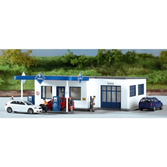 Piko 61827 Model kit, ARAL gas station - Piko_61827 Piko_61827-Piko 61827 Model kit, ARAL gas station - Piko_61827