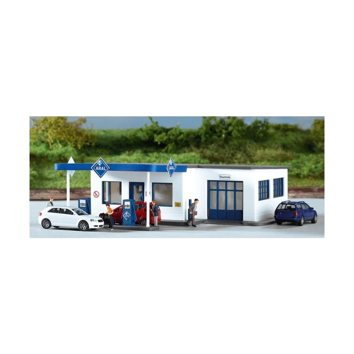 Piko 61827 Model kit, ARAL gas station - Piko_61827 Piko 61827 Model kit, ARAL gas station - Piko_61827