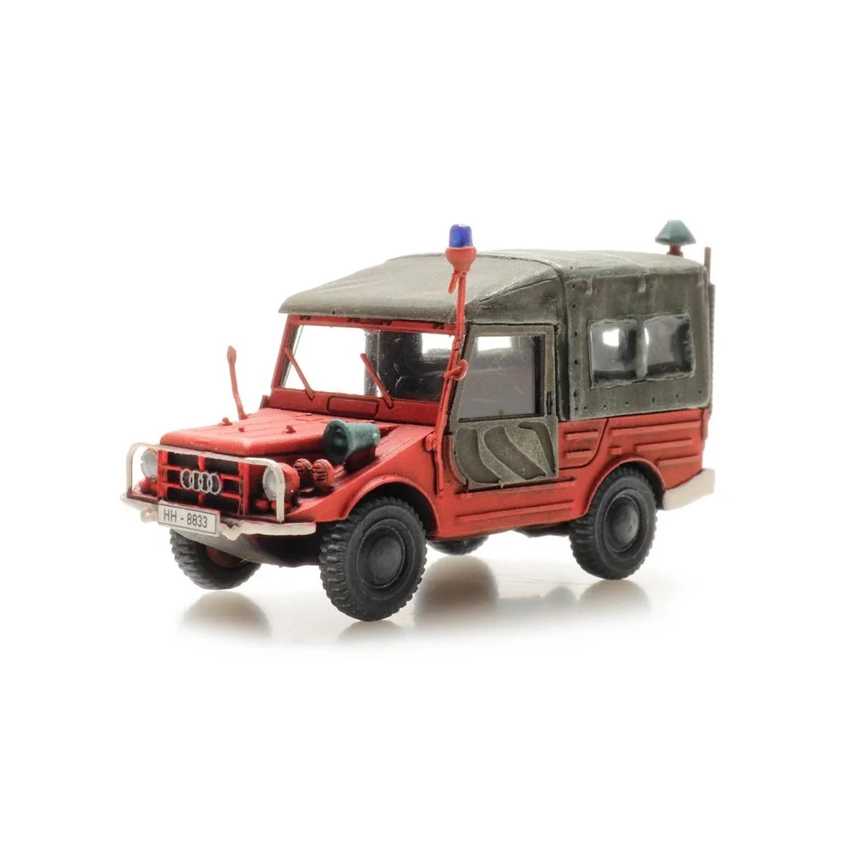 Artitec 6870448 DKW Munga F91/8 Fire Truck - Arti_6870448