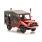 Arti_6870448-Artitec 6870448 DKW Munga F91/8 Fire Truck