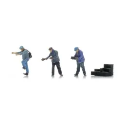 Artitec 7875032 Personnages à peindre SNCF, chargeant des briquettes Artitec Arti_7875032 - 1