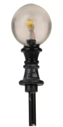 Faller 180137 Lighting, Path Lamps, Globe, Warm White, with LEDs (x3)