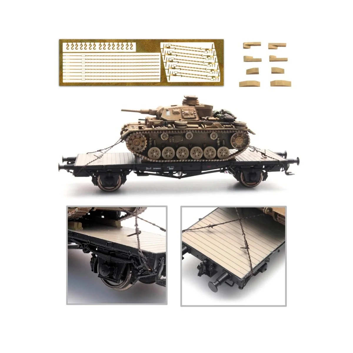 Artitec 387.349 Chains and cables for securing trucks and flatbed w...