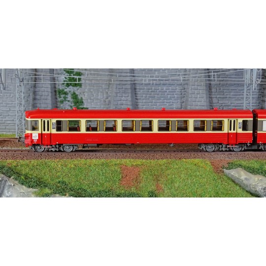 Lsm_10064S-LS Models 10064S EAD X4691 - XR8688 Railcar, cream red, 1976 livery, Lyon-Vaise line, digital sound