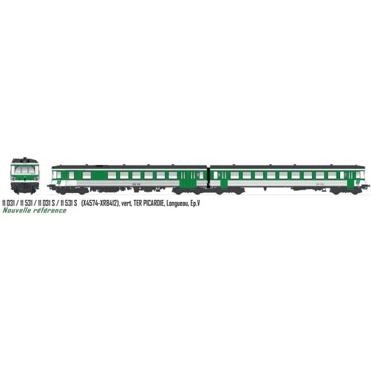 Lsm_11031S-LS Models 11031S Autorail EAD X4574 - XR8412, vert, TER PICARDIE, Longueau, digital sonore