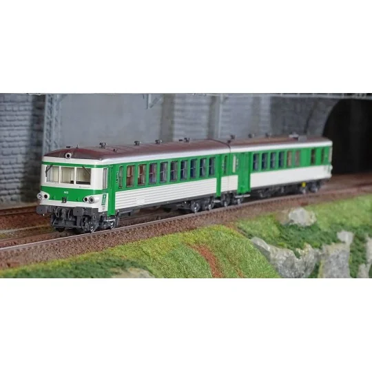 Lsm_11031-LS Models 11031 Autorail EAD X4574 - XR8412, vert, TER PICARDIE, Longueau