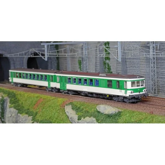 Lsm_11031-LS Models 11031 Autorail EAD X4574 - XR8412, vert, TER PICARDIE, Longueau