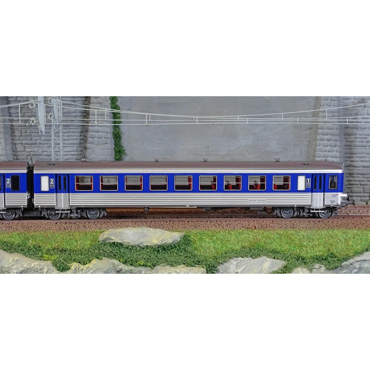 LS Models 11032S EAD X4638 Railcar - XR8650, blue, TER SNCF, Nevers...