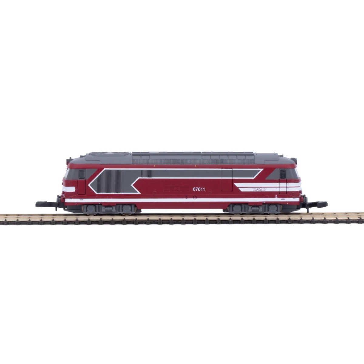 Azar L01-CA1A BB 67611 diesel locomotive, SNCF, Capitole, Z scale -...