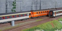 Models Word 2007 Set de 7 voitures, train Express "Vauban", SNCF, SNCB Models World MW_2007 - 1