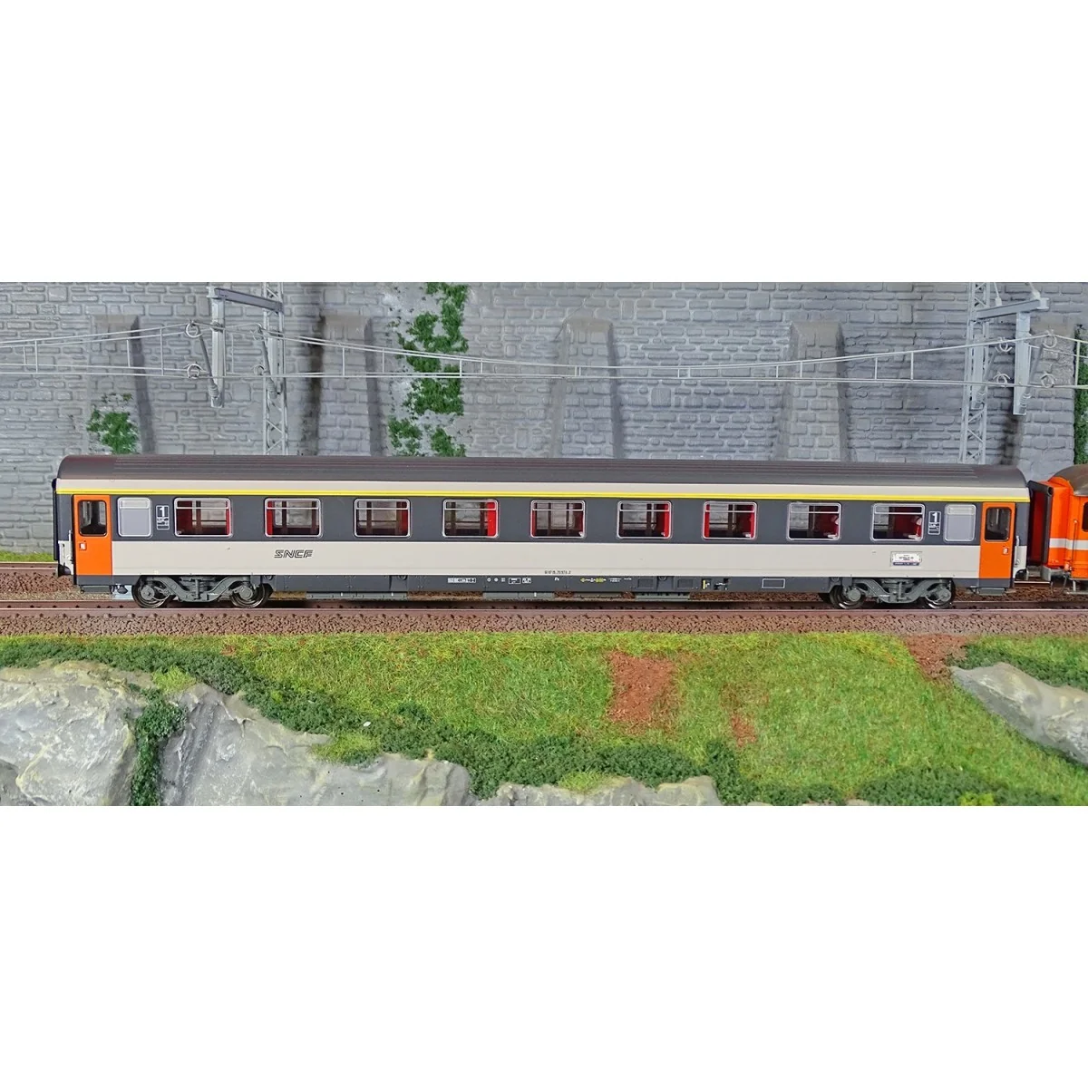Models World 2007 Set of 7 cars, "Vauban" Express train, SNCF, SNCB Models World 2007 Set of 7 cars, "Vauban" Express train, SNCF, SNCB
