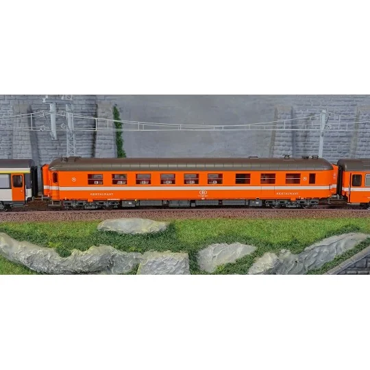 Models Word 2007 Set de 7 voitures, train Express "Vauban", SNCF, SNCB Models World MW_2007 - 4 MW_2007-Models Word 2007 Set de 7 voitures, train Express "Vauban", SNCF, SNCB