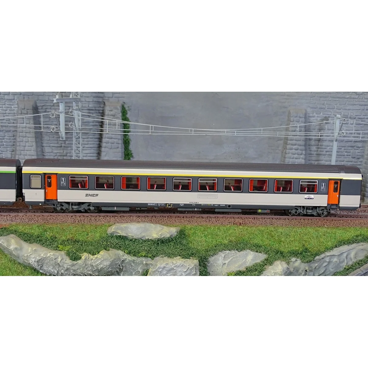 Models World 2007 Set of 7 cars, "Vauban" Express train, SNCF, SNCB Models World 2007 Set of 7 cars, "Vauban" Express train, SNCF, SNCB