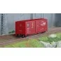 Rivarossi HR6661A US covered bogie wagon, without roof walkway "San... HR6661A-Rivarossi HR6661A US covered bogie wagon, without roof walkway "San Francisco Chief", US-Boxcar no. 12711, ATSF