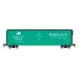 Rivarossi HR6663A US covered bogie wagon, without "P&LE" roof walkw... HR6663A-Rivarossi HR6663A US covered bogie wagon, without "P&LE" roof walkway, US-Boxcar no. 6458