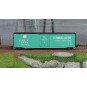 HR6663A-Rivarossi HR6663A US covered bogie wagon, without "P&LE" roof walkway, US-Boxcar no. 6458
