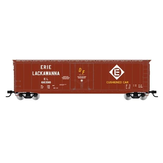 HR6664A-Rivarossi HR6664A US covered bogie wagon, with "Erie Lackawanna" roof walkway, US-Boxcar no. 68398