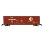 Rivarossi HR6664A US covered bogie wagon, with "Erie Lackawanna" ro... HR6664A-Rivarossi HR6664A US covered bogie wagon, with "Erie Lackawanna" roof walkway, US-Boxcar no. 68398