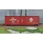 Rivarossi HR6664A US covered bogie wagon, with "Erie Lackawanna" ro... HR6664A-Rivarossi HR6664A US covered bogie wagon, with "Erie Lackawanna" roof walkway, US-Boxcar no. 68398