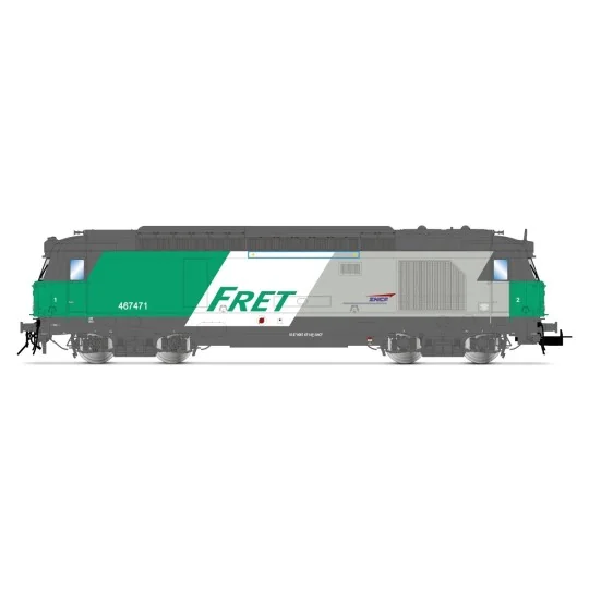 HJ2342S-Jouef HJ2342S BB 467471 diesel locomotive, SNCF, FRET livery, digital sound