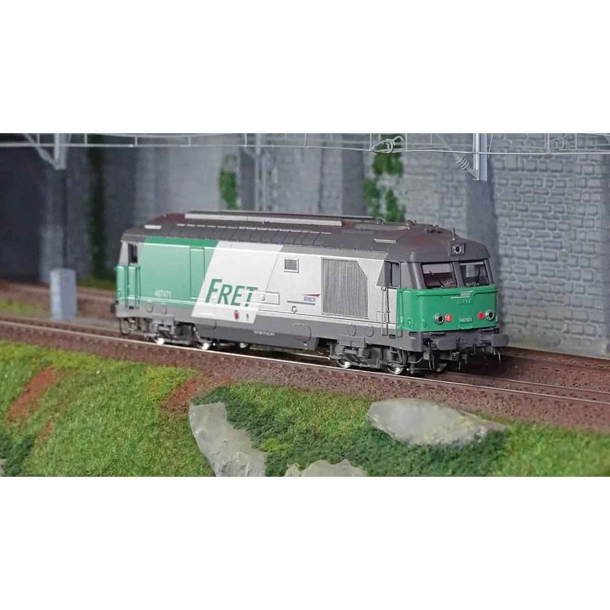 Jouef HJ2342S Locomotive diesel BB 467471, SNCF, livrée FRET, digitale sonore Jouef HJ2342S - 4