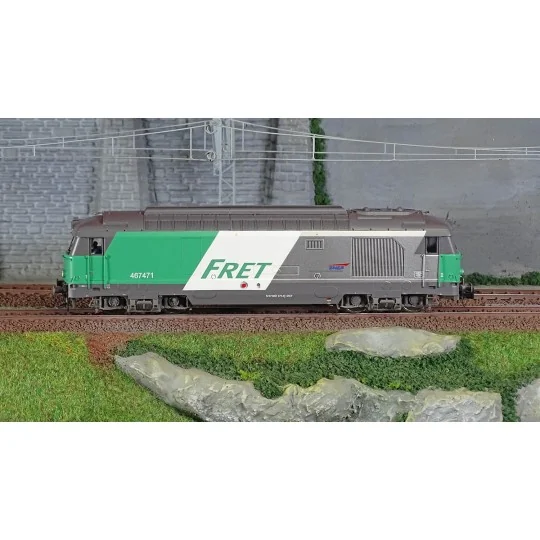 HJ2342-Jouef HJ2342 BB 467471 diesel locomotive, SNCF, FRET livery