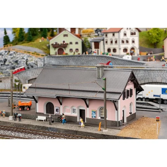 Faller 110134 Maquette, Gare de Lavin Faller Faller_110134 - 1 Faller_110134-Maquette, Gare de Lavin - Faller 110134