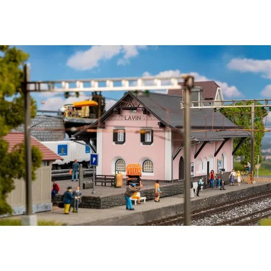 Faller 110134 Maquette, Gare de Lavin Faller Faller_110134 - 3 Faller_110134-Maquette, Gare de Lavin - Faller 110134