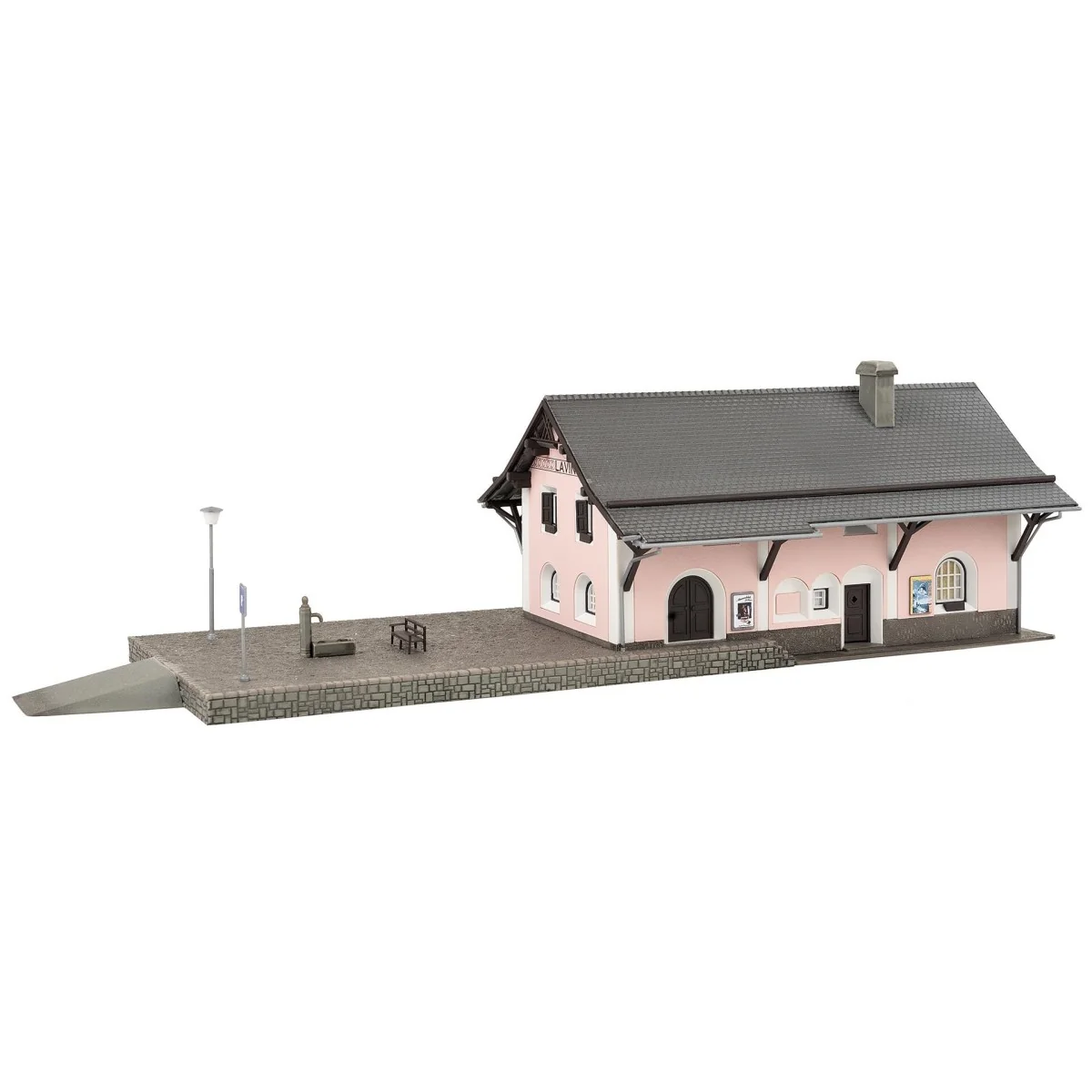 Faller 110134 Model Kit, Lavin Station - Faller_110134