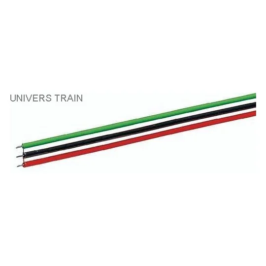 Roco_10623-Roco 10623 Câble section plat 3 brins x10m