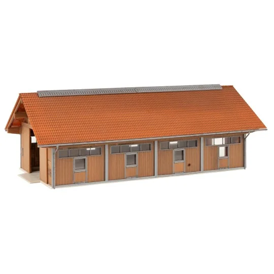 Faller_130583-Faller 130583 Model Kit, Farm with Stable and Garage