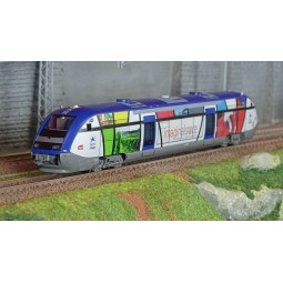 Jouef HJ2436S Autorail diesel X 73500, SNCF, Imaginalsace, digital sonore Jouef HJ2436S - 1