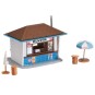 Faller_130462-Faller 130462 Model Kit, French Refreshment Stand